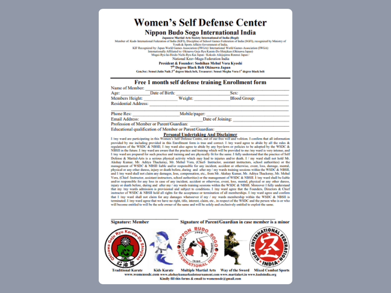 Self Defense Training